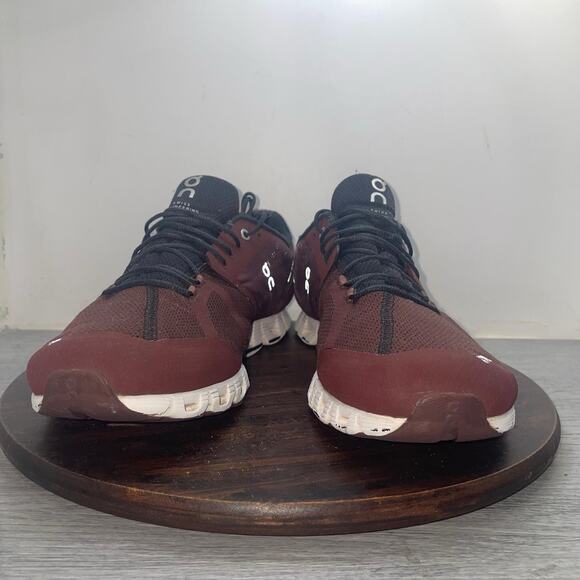 On Cloud 5 Mens Size 13 Athletic Walking Running Shoes Sneakers Ox Shadow Maroon main image 8